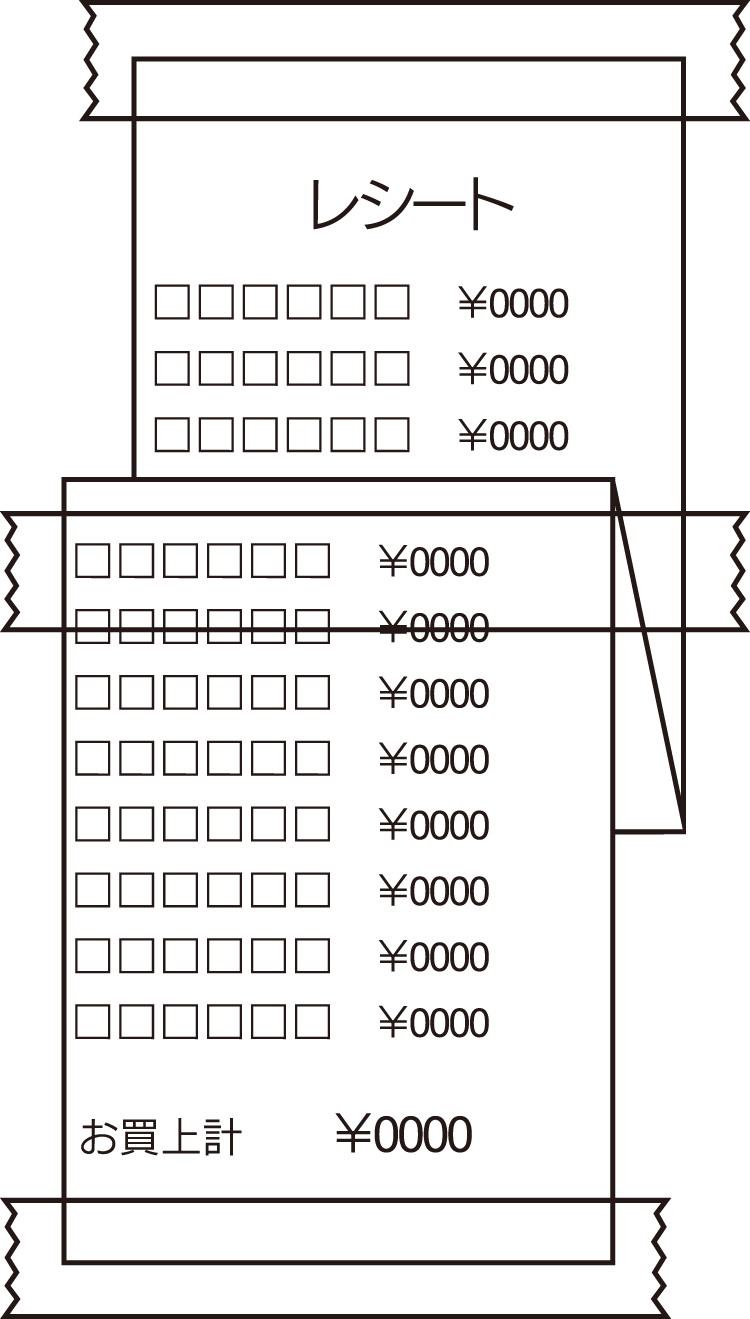 【バーコードの場合 ※農協牛乳のみ】　【レシートの場合 ※農協牛乳以外の対象商品】